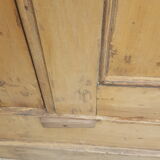 Raw wooden cabinet