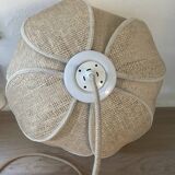 Vintage plant fibre lotus suspension