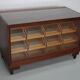 Vintage oak haberdashery cabinet or shop counter, 1950/60