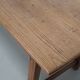 Grande table à manger rustique française du XIXe siècle en orme et chêne