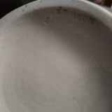 English earthenware pot signed 19th century