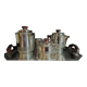 Art Deco coffee and tea service, silversmith Noël Collet, 1930s, 5 pieces.
