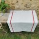 6 old monogrammed tea towels