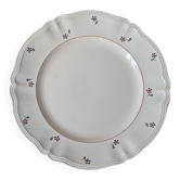 Small beige flower dish