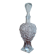 Carafe en verre pressé façon grappe de raisin