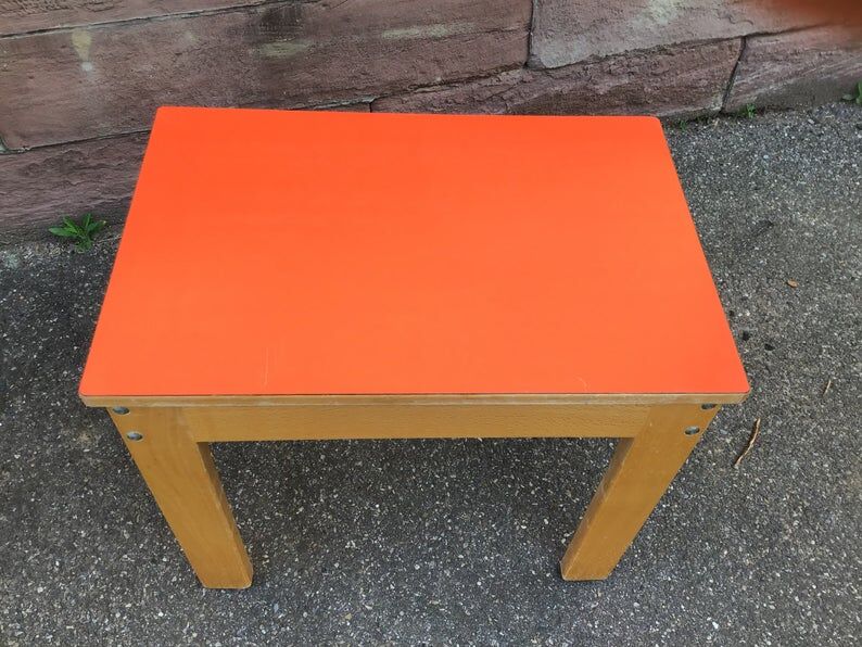 School desk and children's chair