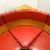 Banc et 2 chaises Ludvík Volák rétro vintage du milieu du siècle, 1970