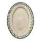 plat en porcelaine opaque de Gien ( modèle Montigny)
