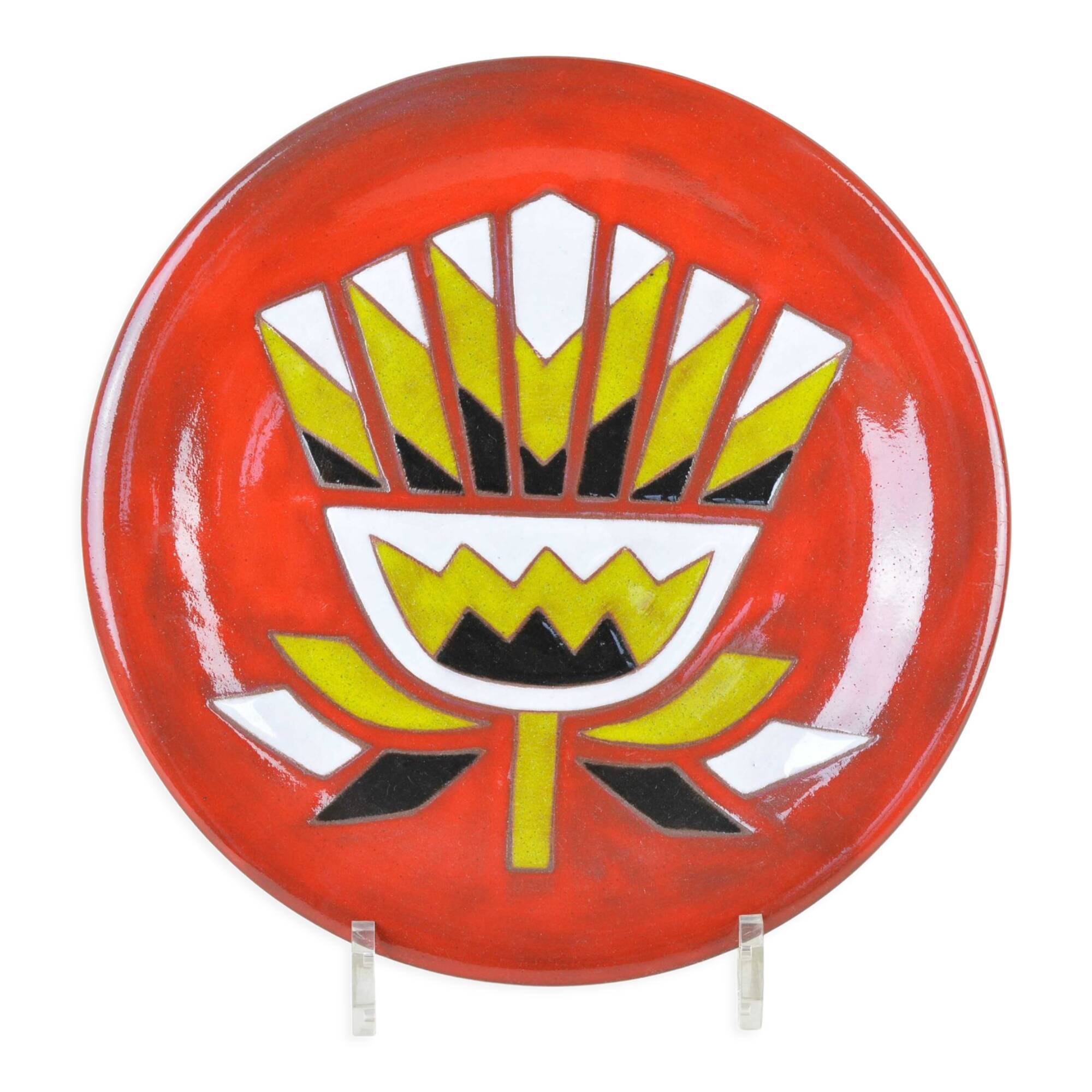 Jean Picart The Sweet dish with stylized flower