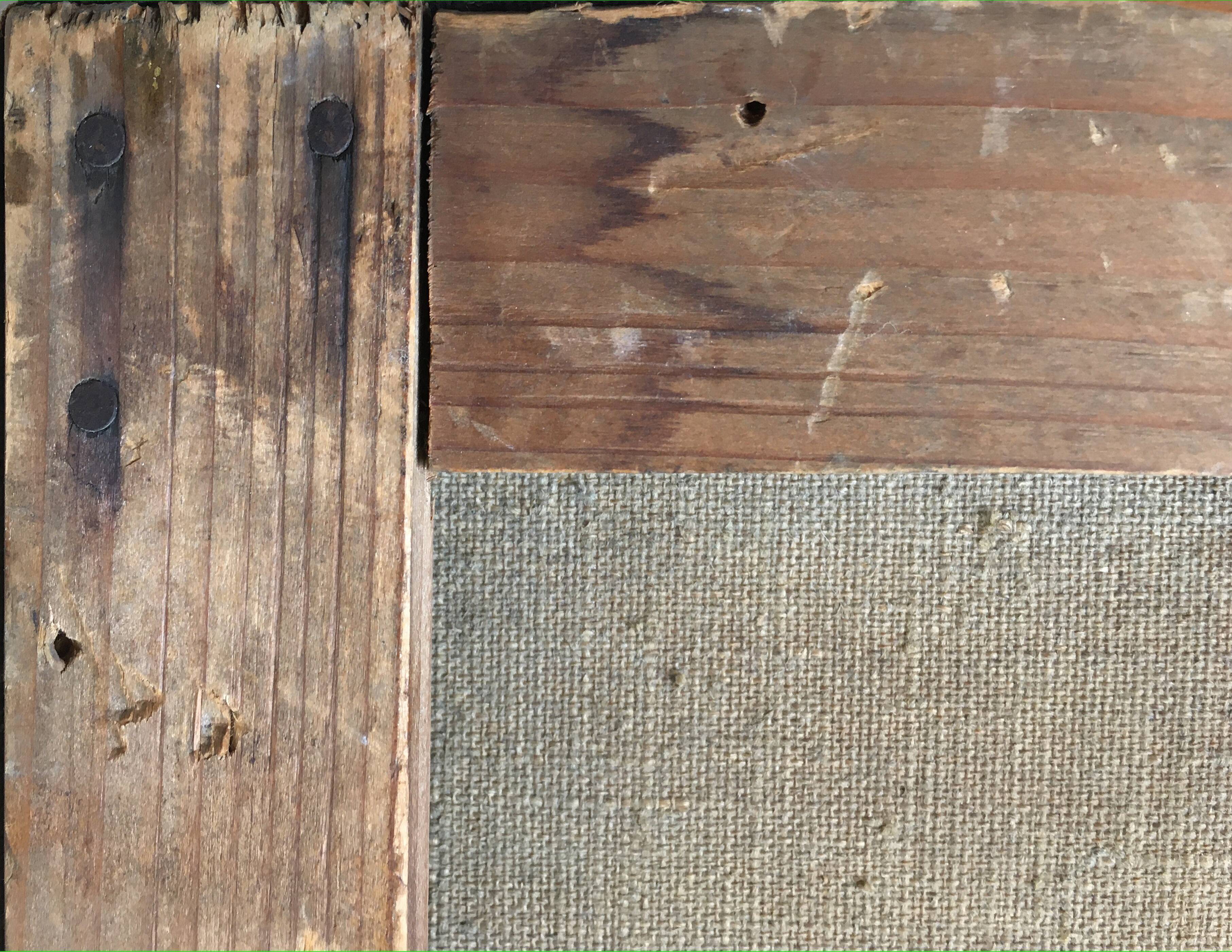 Painting "Gardened Rose Jetty" Flowers by Pierre Jules BROCQ (1811-?)