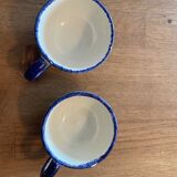 Set of 2 Henriot Quimper Cups