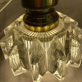 Pair of 1930s wall lights, Italian work, Murano glass and brass