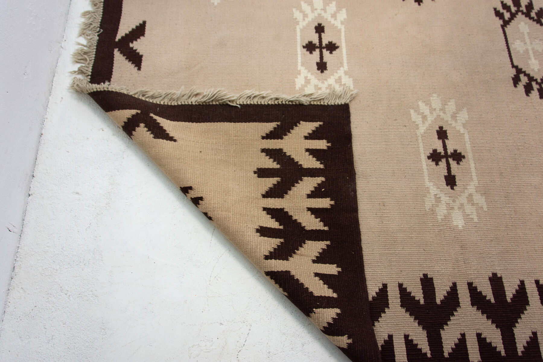 Tapis vintage moderne Kelim, 1970
