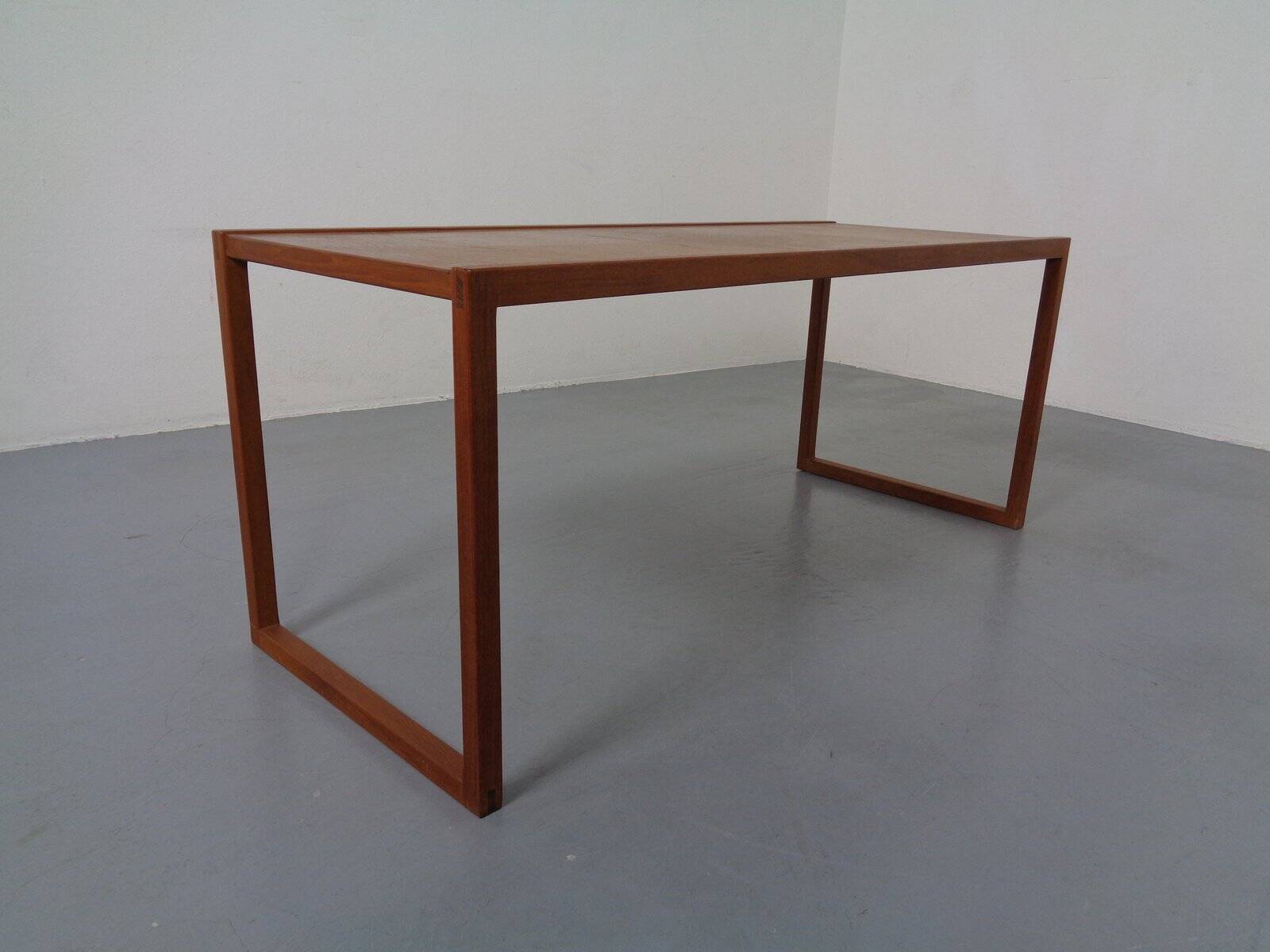 Large Danish Teak Coffee Table, 1960s