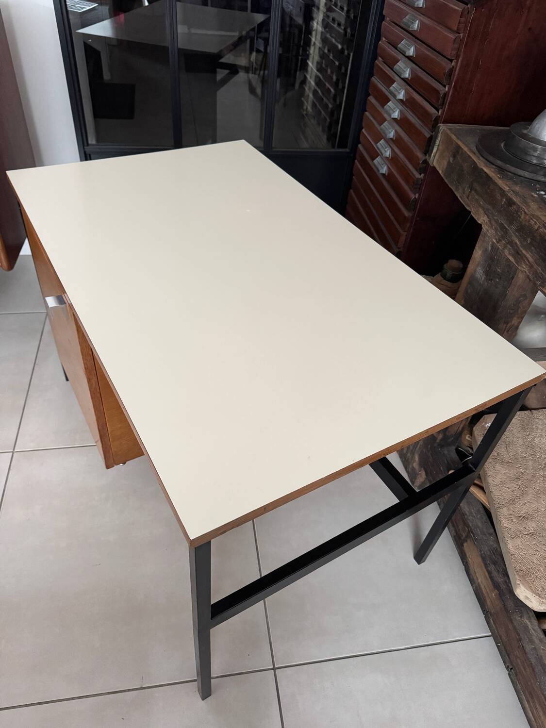 Vintage modernist children's desk