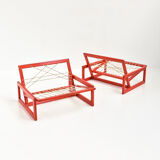 Pair of Carlotta Chairs by Afra & Tobia Scarpa for Cassina