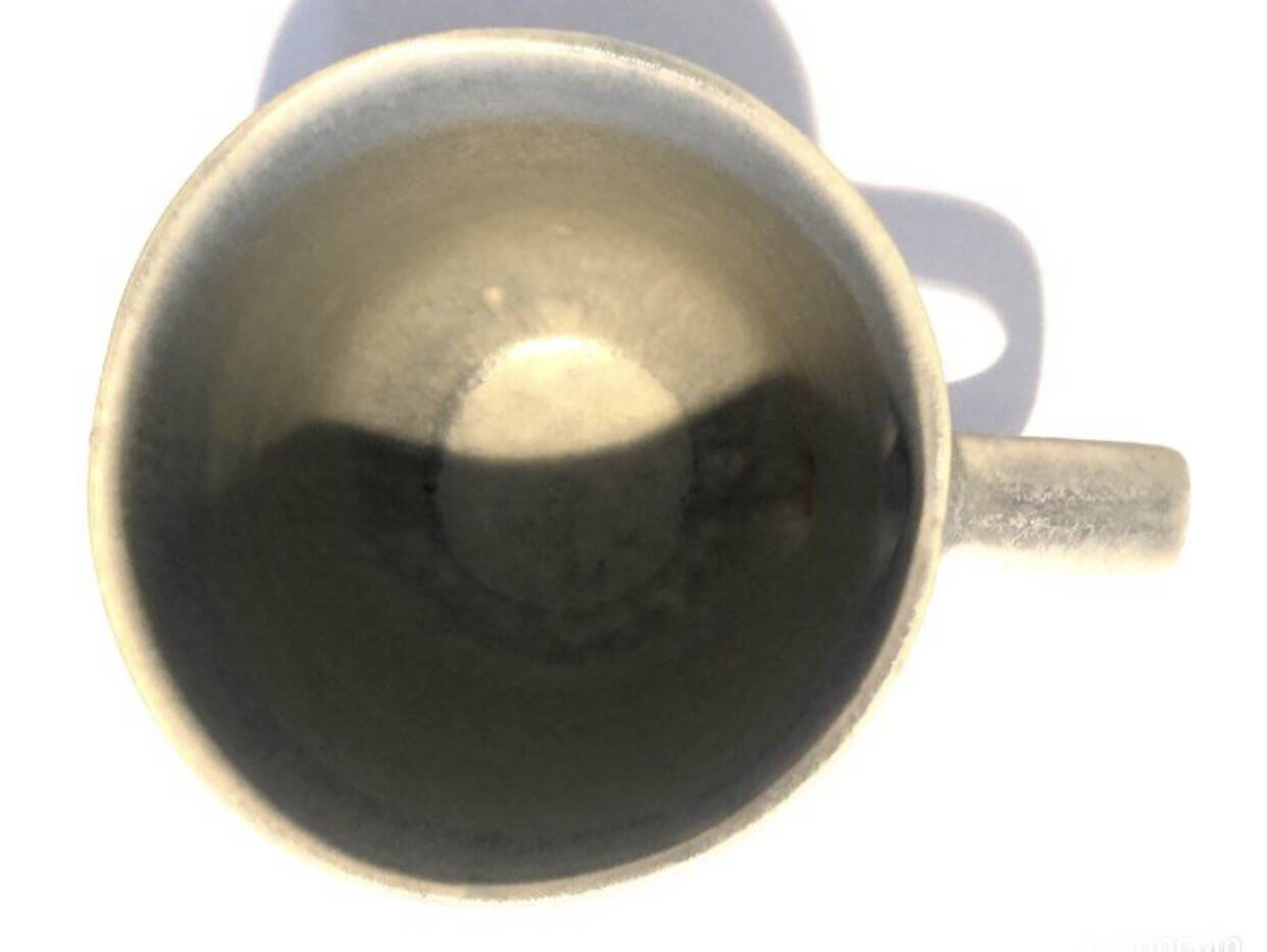 Light Blue Ceramic Cup