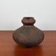 Carafe vase by German studio pottery, brutalist vintage by Gerhard Liebenthron, 1974.