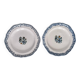 2 Moustiers Earthenware Plates | 18th Century | Colorful Floral Decor