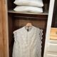 Vintage asymmetrical wardrobe