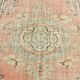 6x8 Peach Red & Cream Vintage Rug 194x252Cm SK 24649