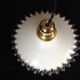 Suspension en opaline blanche