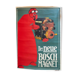 Original poster "Der Neue Bosch Magnet" Camera, Devil 47x66cm 1911