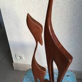 Teak decoration