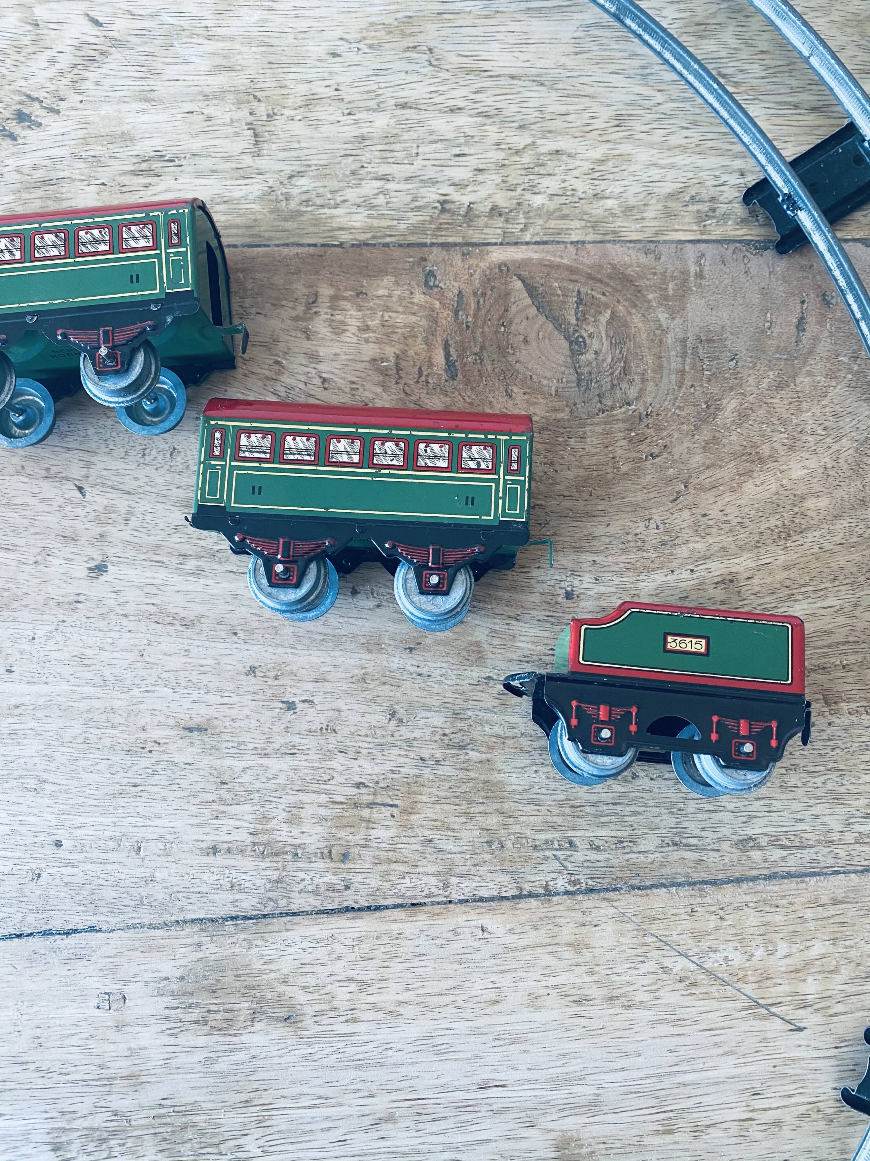 Metal Meccano Hornby Train of the 1940s