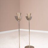 Pair of candlesticks on foot
