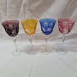 Nachtmann Brunswick colored crystal glasses