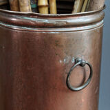 Early 20th century copper umbrella holder