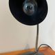 Adjustable black desk lamp mid-century (1950-1960) Helo Leuchten
