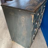 Meuble de métier ancien patiné