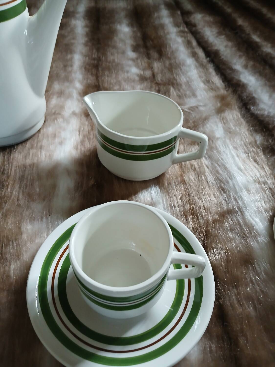 Service à café vintage Moulin des Loups
