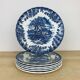 6 Myott Meakin English Ironstone Dessert Plates, Ironstone