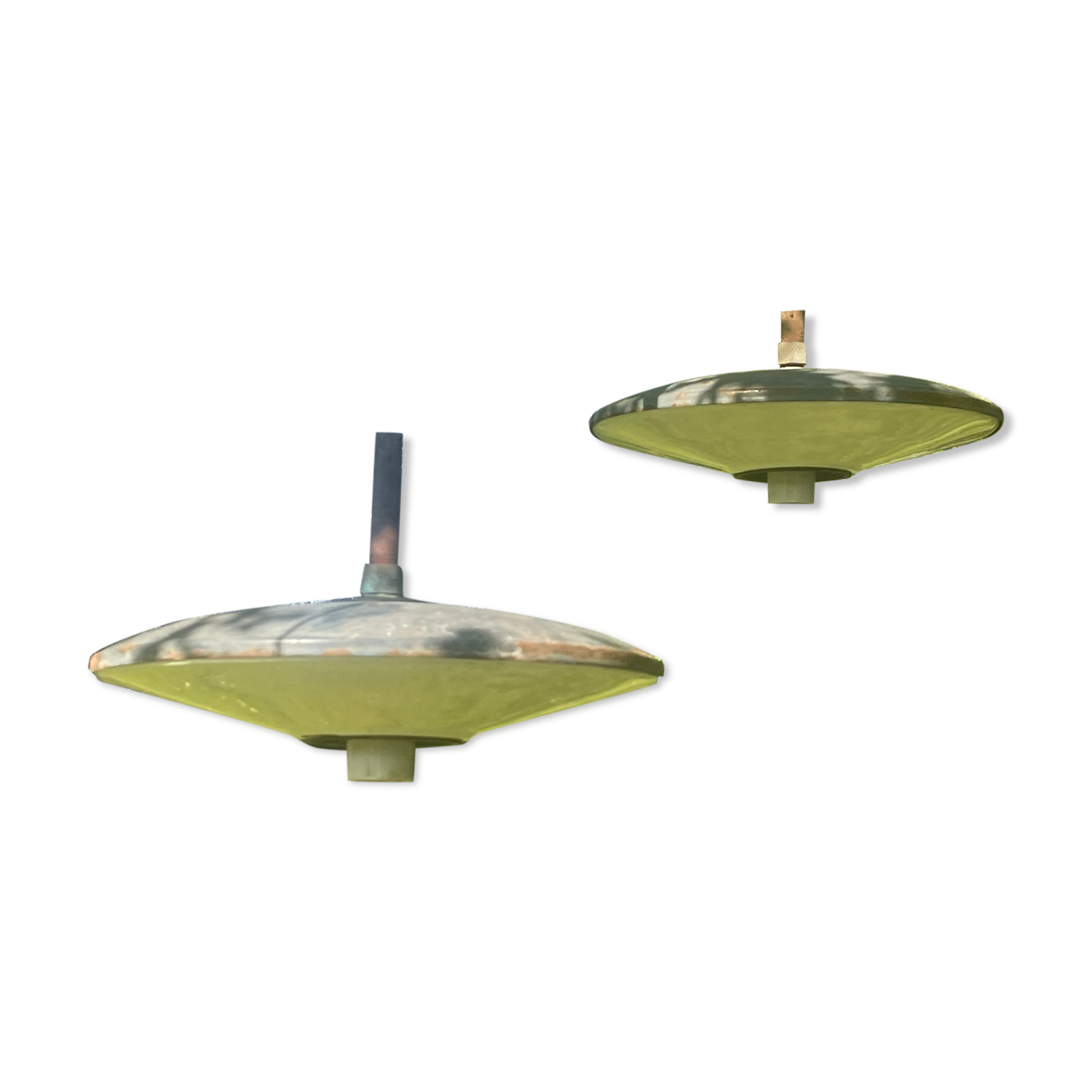 Industrial hanging lamps