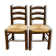 Pair of mulched chairs from the 60s