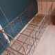 Wrought iron children's bed from the late 19th century.