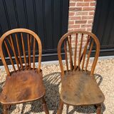 Set of 4 Windsor Sack-back chairs