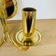 Brass wall lamp Hollywood Regency Je Fassung