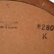 Vintage round mirror Aksel Kjersgaard, Danish teak design.
