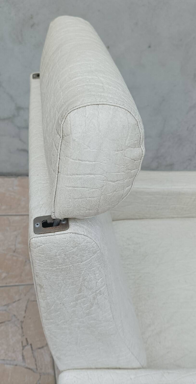 Vintage BEKA armchair in faux leather