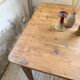 Table de ferme XL 220 cm pin 1950