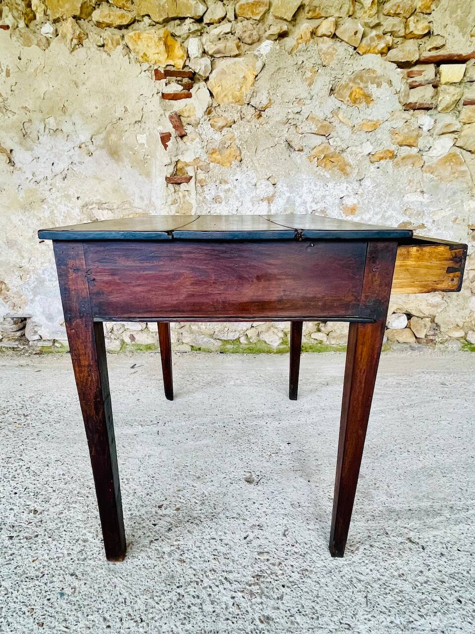 Console de ferme, en noyer , directoire , 18 eme siècle