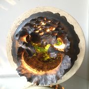 Ceramic wall lamp by Githa Heske