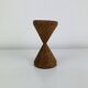 Scandinavian diabolo sculpture teak 1960s