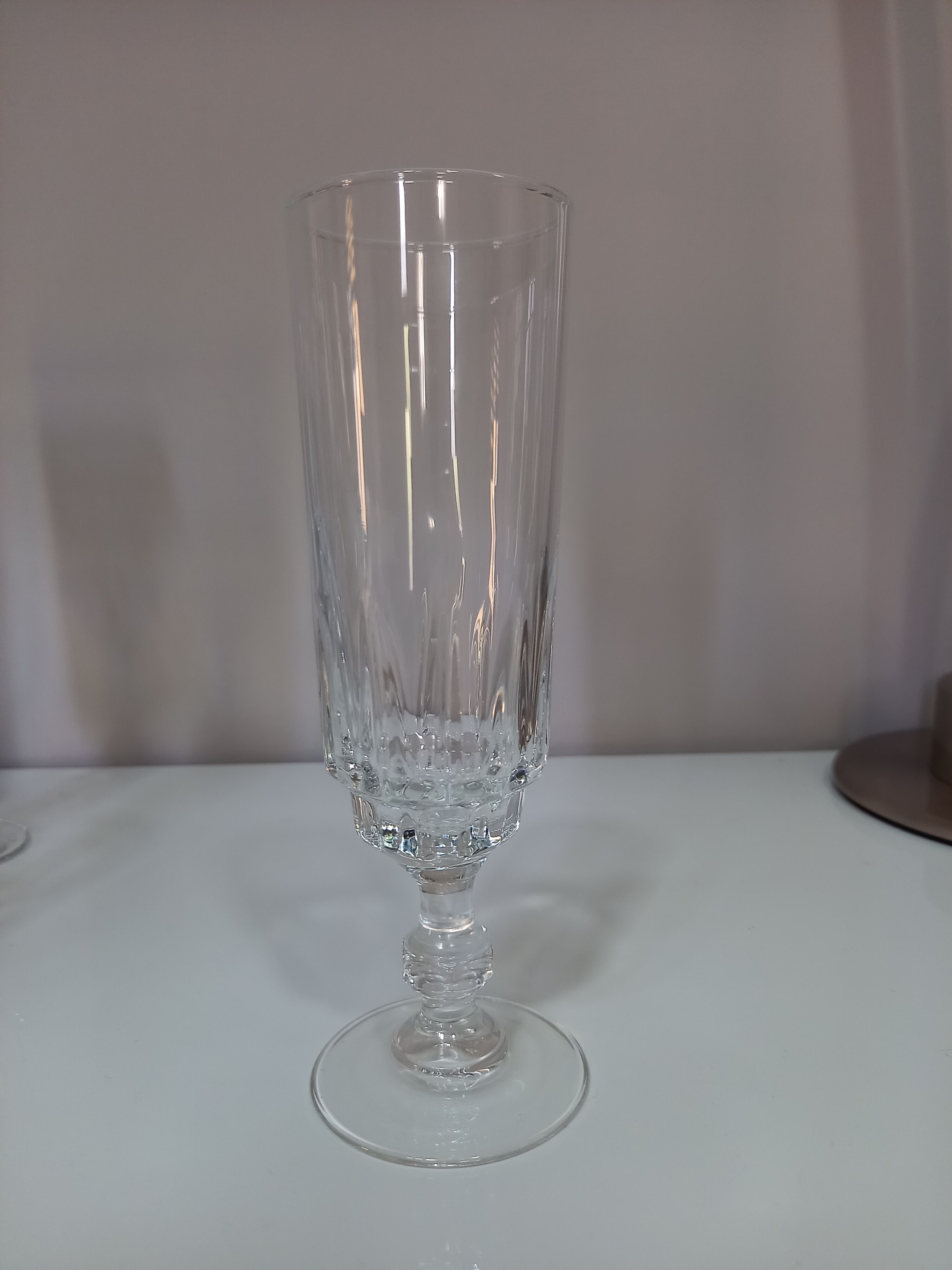 Lot of 6 champagne flutes