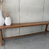 Wooden bench