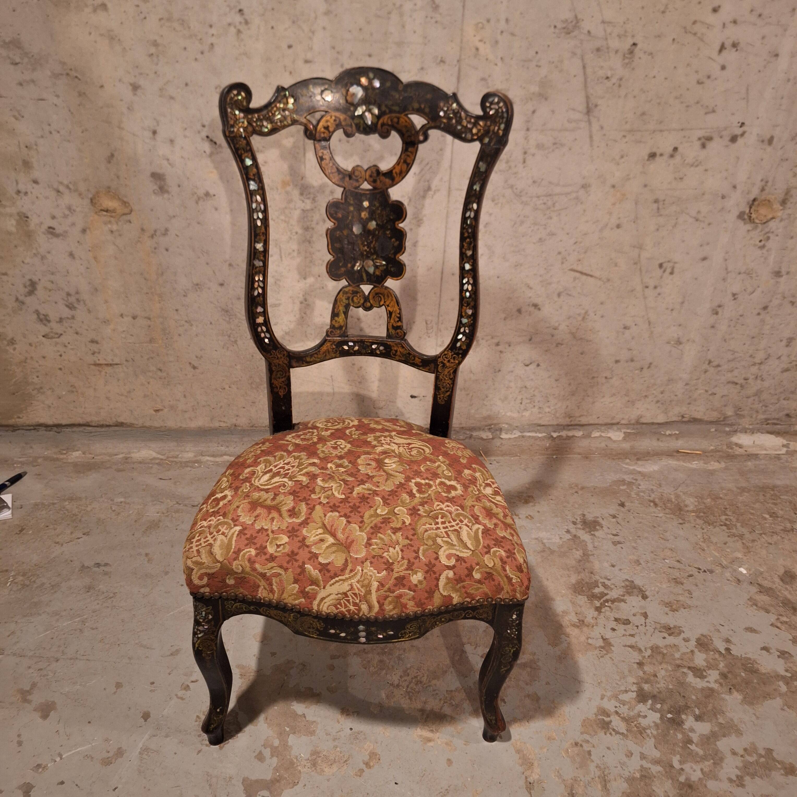 Chauffeuse époque napoléon III